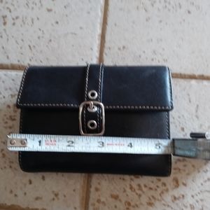 COACH Black Leather Wallet